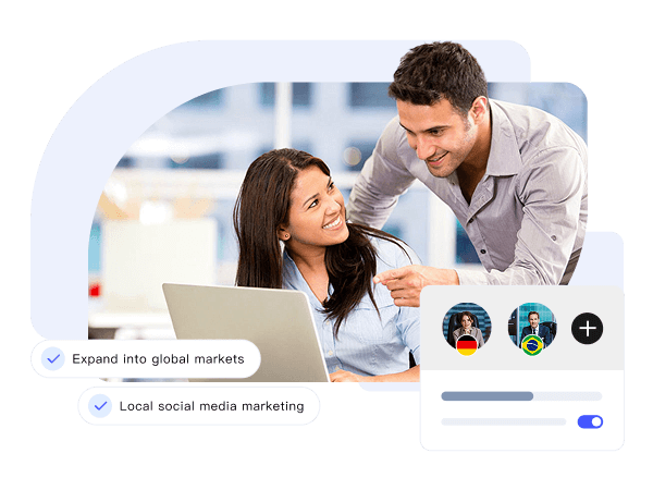 Localized marketing model